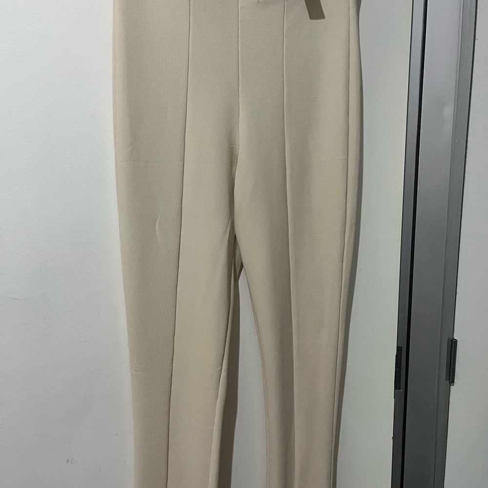 Zara Cream Leggings